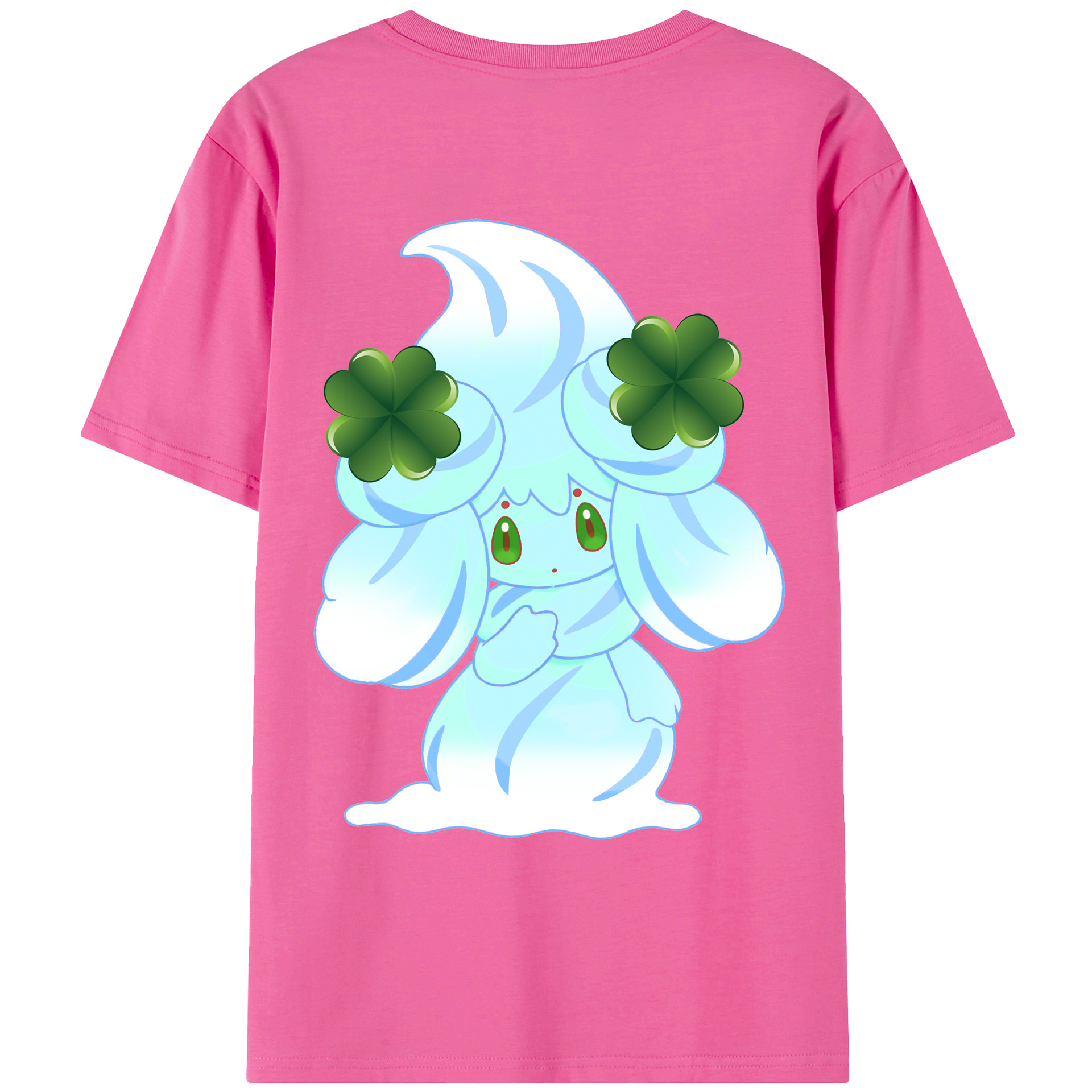 （画像用） ポケットモンスター Pokémon レディース半袖Tシャツ(バックプリント)